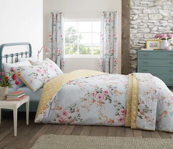 Catherine Lansfield Canterbury Duvet Cover and Pillowcase Set