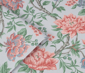 Laura Ashley Tapestry Floral Wallpaper. - CB Furnishings - Home &  Contemporary