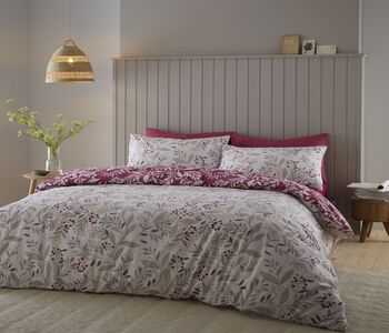 Catherine Lansfield Lingonberry Floral 